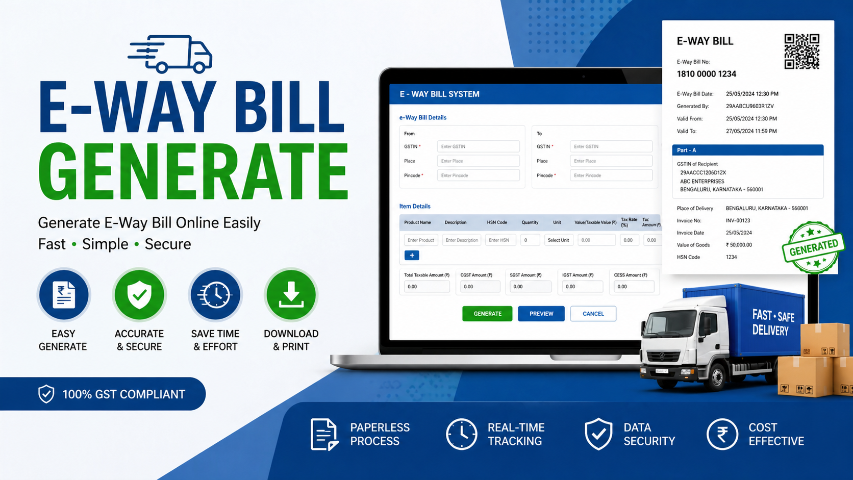 e-way bill generate