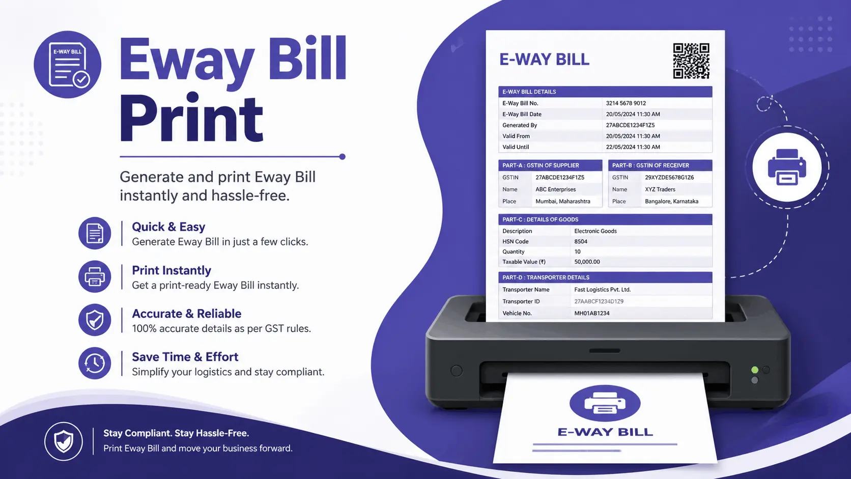 E-way Bill Print
